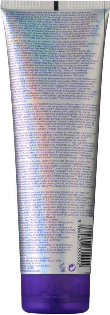 Fudge Clean Blonde Damage Rewind Violet - Conditioner - 250, Ophalen of Verzenden, Zo goed als nieuw