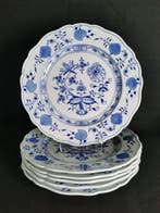 Meissen 6 Piatti da cena D. 28 cm - Cipolla blu - Buone