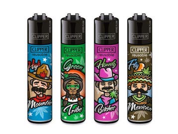 Clipper aansteker - 420 America - CP11 (4 stuks), Verzenden, Nieuw