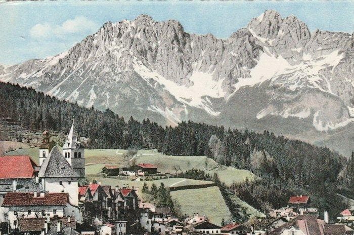Oostenrijk - Stad en Landschap - Tirol zonder Innsbruck,, Verzamelen, Ansichtkaarten | Buitenland