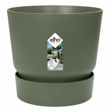 Elho Greenville Rond 40 Bloempot Blad Groen | Retourdeal 50%, Verzenden, Nieuw