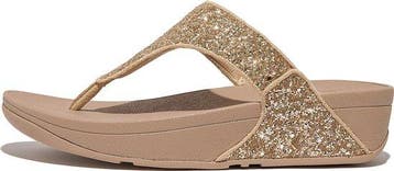 FitFlop - Maat 39 Lulu Glitter Toe-Thongs PU Glitter, Verzenden, Nieuw