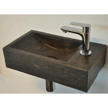Wiesbaden Raw - Fontein Rechts - 40x22x10cm - Hardsteen, Ophalen of Verzenden, Nieuw