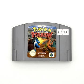 Pokémon Stadium - Nintendo 64 N64 - PAL EUR - Cartridge Onl…, Spelcomputers en Games, Ophalen of Verzenden, Zo goed als nieuw