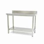Werktafel rvs - 180 x 60 cm - Verstelbare Hoogte - met Spatr, Verzenden, Nieuw in verpakking