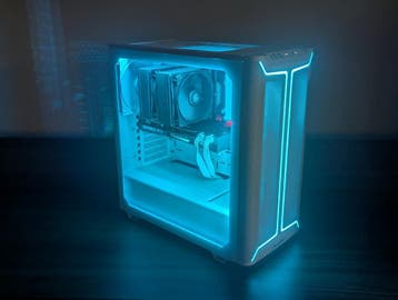Game PC Ryzen 5 5600 – RTX 3060Ti – 16gb DDR4– 500GB, Blue Monkey, Virtual Reality, Refurbished, Ophalen of Verzenden