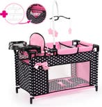 Bayer Design - Multibed voor poppen tot 46cm in zwart,, Ophalen of Verzenden, Nieuw