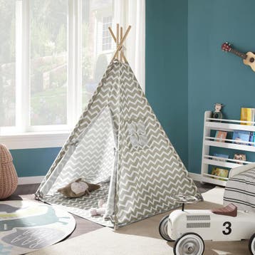 2dekans | SoBuy OSS03 Tipi Tent Voor Kinderen 112 x 112 x, Ophalen of Verzenden, Zo goed als nieuw