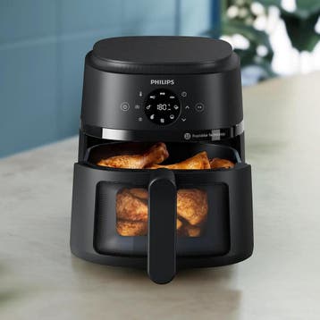 Philips 2000 Series Airfryer - NA220/00 - Kijkvenster -, Ophalen of Verzenden, Zo goed als nieuw, PHILIPS