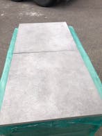 keramische terrastegels 60x60x3 cm licht grijs nuance, Nieuw, Keramiek, 10 m² of meer, Terrastegels