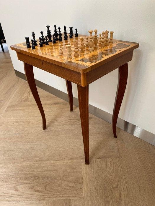 Schaakspel - Hout, Antiek en Kunst, Curiosa en Brocante