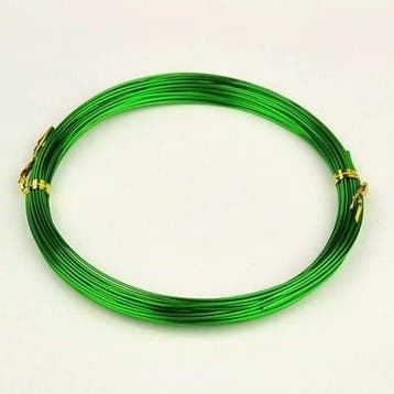 Aluminium draad 1mm dik, 10m per rol Groen, Ophalen of Verzenden, Nieuw, Draad