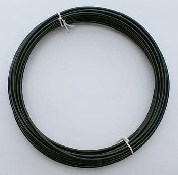 Aluminium draad 2mm dik, 5m per rol Zwart, Ophalen of Verzenden, Nieuw, Kraal