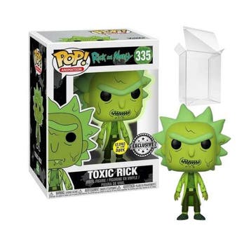 Funko Pop!  Rick and Morty - Toxic Rick #335 GITD, Verzenden, Nieuw
