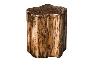 Extravagante bijzettafel ORGANIC ORIENT 45cm goudkleurig, Ophalen of Verzenden, Nieuw