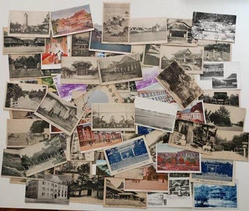 Japan - Stad en Landschap - Ansichtkaart (94) - 1670-1960, Verzamelen, Gelopen