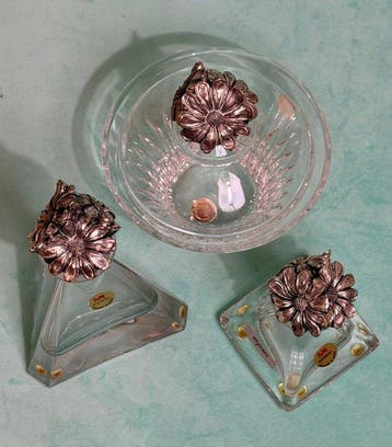Decoratief ornament (3) - Ivat Bleikristall - Italië -