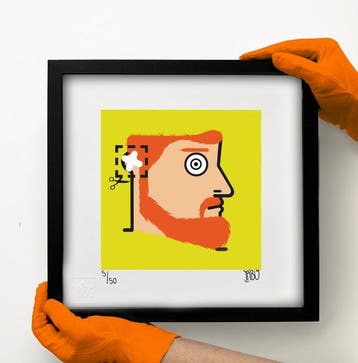 IABO - Cut Here (Vincent Van Gogh - portrait)