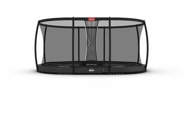 BERG Grand Champion InGround 470 Grijs + Safety Net Deluxe, Ophalen of Verzenden, Nieuw