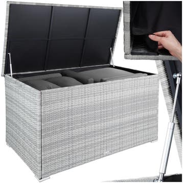 Kussenbox Oslo met aluminium frame 145x82,5x79,5cm, Verzenden, Nieuw