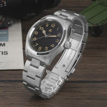 Militado ML08 Vintage Herenhorloge - Quartz VH31, Saffiergla, Verzenden