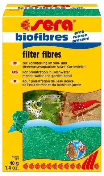 Sera Biofibers Grof 40gram (Sera filtermaterialen), Ophalen of Verzenden, Nieuw