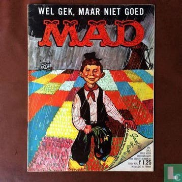 Mad - 1e reeks (tijdschrift) - Mad 1 - 1964, Eén stripboek, Verzenden, Zo goed als nieuw, Krauss, Lester [fotograaf].