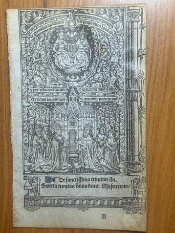Paris, Antoine Verard, 1510 - Printed Book of Hours on
