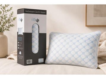 Veiling - 2x PillowUp - Premium Traagschuimkussen 40x60cm, Nieuw