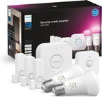 Philips Hue Secure starterkit - wit en gekleurd licht - E27, Verzamelen, Verzenden, Nieuw