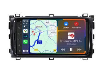 Toyota Auris Navigatie Radio met Apple Carplay Android Auto, Ophalen of Verzenden, Nieuw