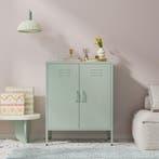 Dressoir | Lockerkast | Opbergkast | 80x40x100cm | Groen, Verzenden, Nieuw