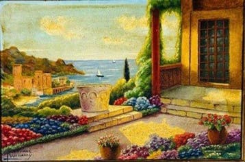 Téophane Vuillamy - Paysage méditerranéen