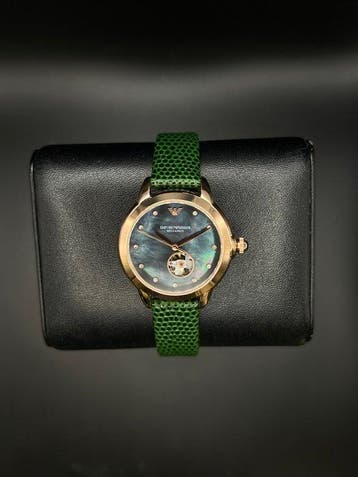 Emporio Armani - Mia Open Heart - Zonder minimumprijs -, Sieraden, Tassen en Uiterlijk, Horloges | Heren, Nieuw