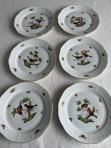 Herend - Tafelservies (6) - Porselein - Herend RO borden –