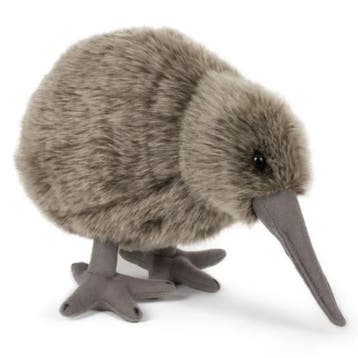 Kiwi vogel knuffel - pluche - 20 cm - vogels, Verzenden, Nieuw