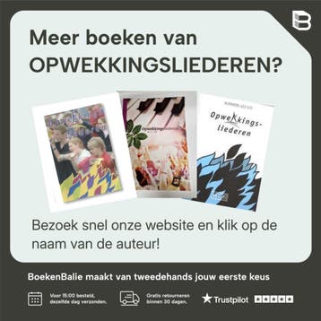 TEKSTBOEK OPWEKKING  1-722 - OPWEKKINGSLIEDEREN, Boeken, Verzenden, Gelezen, OPWEKKINGSLIEDEREN