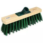 Benson Groene straatbezem - 30 cm - Vijf rijen borstels -..., Ophalen of Verzenden, Nieuw, Bezem