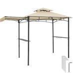 Barbecuepaviljoen Maracaibo met luifel, weerbestendig, winds, Tuin en Terras, Verzenden, Nieuw