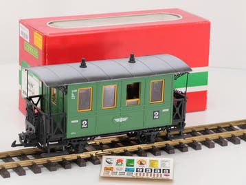 LGB 3014 B Personenwagen Süddeutschen Eisenbahn gesellschaf, Overige typen, Ophalen of Verzenden, Zo goed als nieuw, LGB