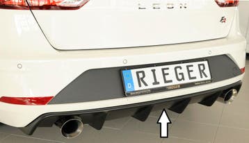 Rieger diffuser | Leon FR (5F) 2017-2020 (vanaf Facelift) -, Auto-onderdelen, Verzenden, Nieuw, Seat