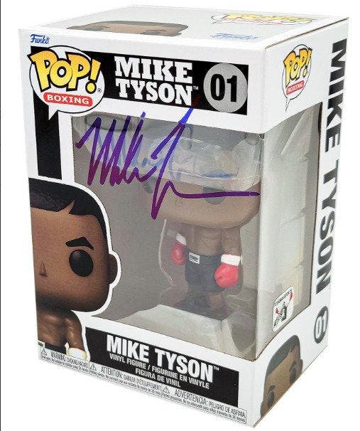 Funko - Funko Pop - #01 Mike Tyson - Signed Funko, Antiek en Kunst, Antiek | Speelgoed