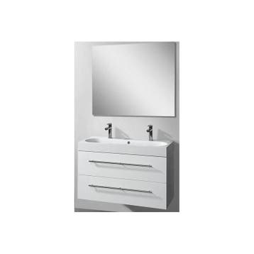 Badmeubel Compact Wit 100CM (Badkamermeubels), Ophalen of Verzenden, Nieuw