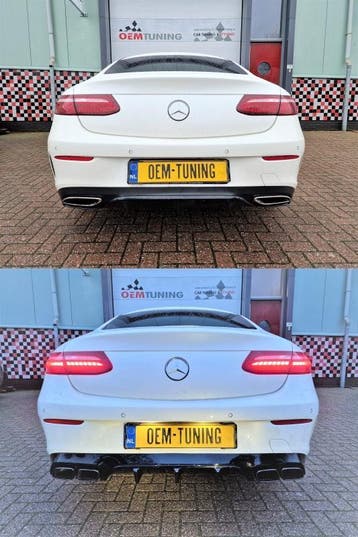 Diffuser voor Mercedes-Benz E-Class Coupe /Cabrio C238 |, Mercedes-Benz, Nieuw, Ophalen of Verzenden, Achter