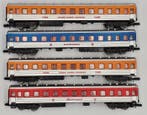 Piko N - Modeltrein personenwagonset (4) - Vier, Nieuw