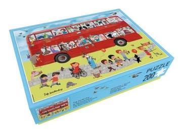 Puzzel (200 stukjes): Bus, Fiep Westendorp, Ophalen of Verzenden, Nieuw in verpakking