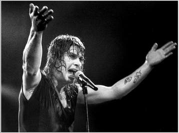 Massimo Barbaglia - Ozzy Osbourne - Milan 1989
