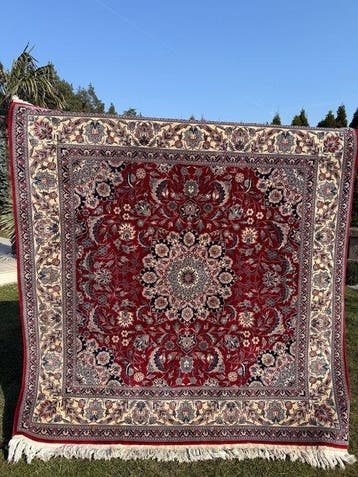 Top Ispahan Kork Wol Tapijt - Tapijt - 225 cm - 200 cm, Nieuw