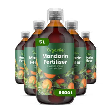 Vloeibare meststof Mandarijnboom - Set 5x1 liter, Verzenden, Mest
