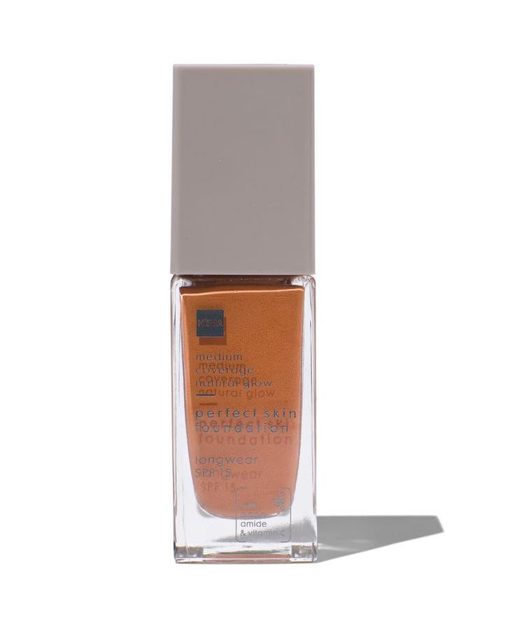 HEMA Perfect skin foundation SPF15 11 bronze almond, Sieraden, Tassen en Uiterlijk, Uiterlijk | Cosmetica en Make-up, Nieuw, Verzenden